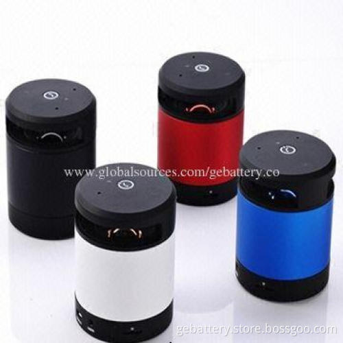 Fashionable Mini Bluetooth Speakers with Built-in Rechargeable Battery and Waterproof Microphone